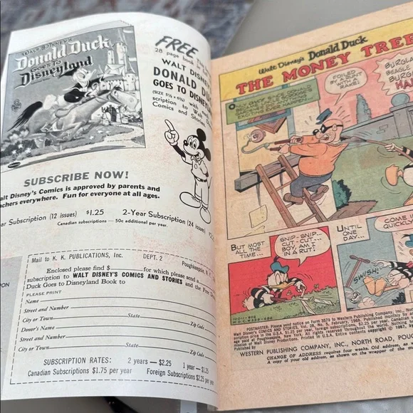 Vintage 1967 Walt Disney Comic Book - Picture 3 of 4